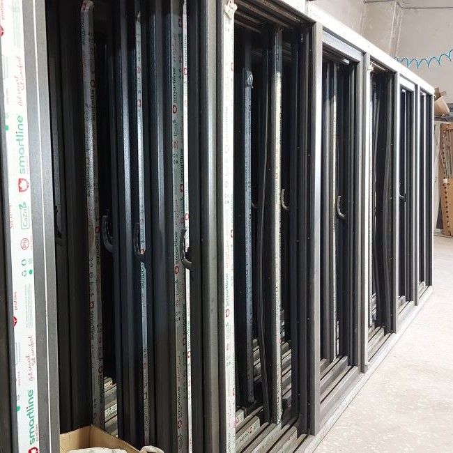 Metal-plastic and aluminum doors and windows